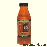 QCARBO Fast Cleansing Formula. Orange Flavor.